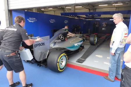Mercedes - GP Österreich - Formel 1 - Donnerstag - 18.6.2015