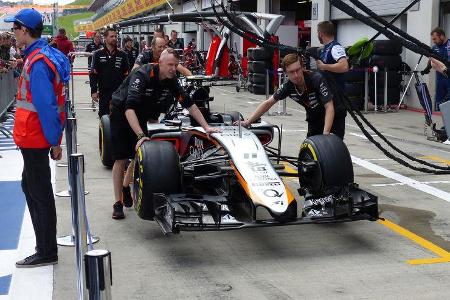 Force India - GP Österreich - Formel 1 - Donnerstag - 18.6.2015