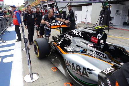 Force India - GP Österreich - Formel 1 - Donnerstag - 18.6.2015