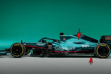 Aston Martin AMR21 - Formel 1 - Technik - 2021