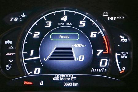 SRT Viper, Zeitmessung