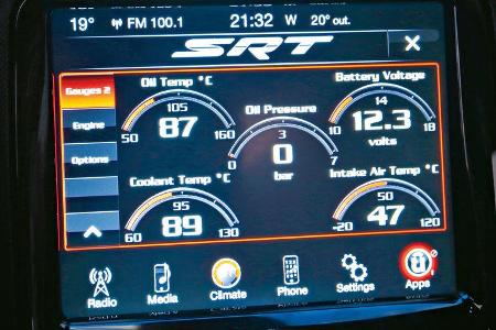 SRT Viper, Performance, Display