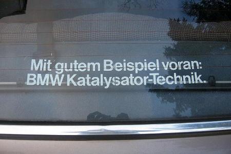 Aufkleber, BMW