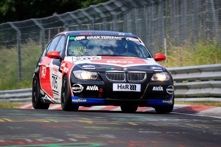 BMW 325i - Startnummer #705 - Team AVIA Sorg Rennsport - V4 - NLS 2020 - Langstreckenmeisterschaft - Nürburgring - Nordschle...