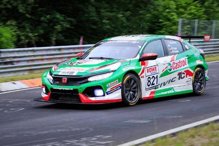 Honda Civic TCR - Startnummer #821 - ADAC Sachsen e.V. - TCR Pro - NLS 2020 - Langstreckenmeisterschaft - Nürburgring - Nord...