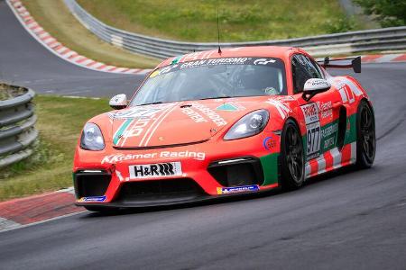 Porsche 718 Cayman GT4 CS - Startnummer #977 - Cup3 - NLS 2020 - Langstreckenmeisterschaft - Nürburgring - Nordschleife