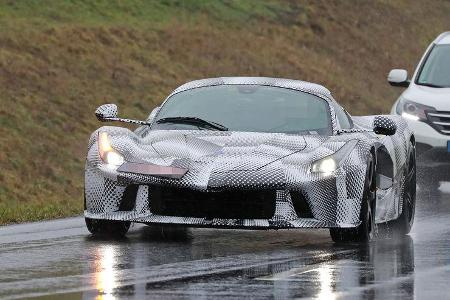 Erlkönig Ferrari LaFerrari Nachfolger Erlkönig Ferrari LaFerrari Nachfolger