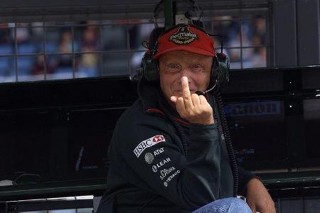 So wie man Lauda kennt: charmant und direkt.