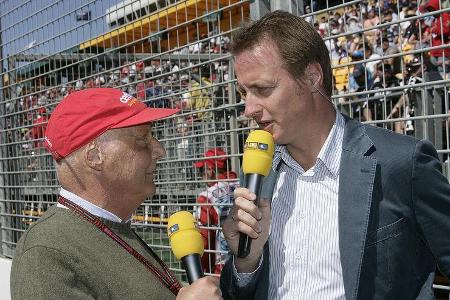 Seine Fans kannten ihn aber vor allem mit dem gelben RTL-Mikrofon an der Seite von Florian König.