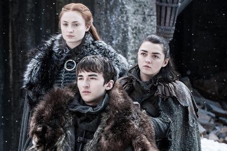 Drei Starks wieder vereint in Winterfell