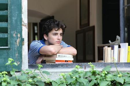 Timothée Chalamet alias Elio in 