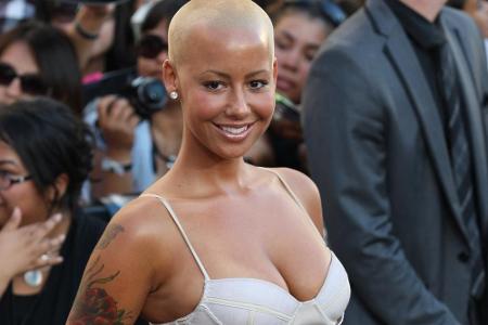 Model Amber Rose bläst ins gleiche Horn. Eine Trump-Präsidentschaft sei unvorstellbar. Wenn das passieren sollte 