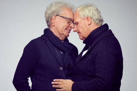Um 40 Jahre gealtert: Guido Maria Kretschmer (r.) und Frank Mutters