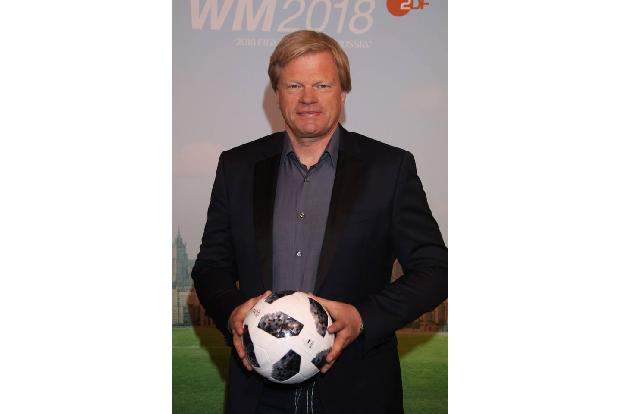 ...Oliver Kahn natürlich interessant - schließlich wurde der ehemalige Torwart 2002 mit der deutschen Nationalmannschaft Viz...