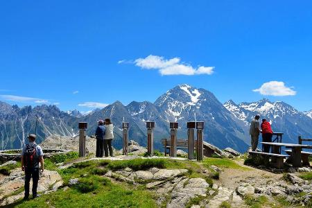 Traumhaftes Panorama: Naturschauplatz Gletscherblick
