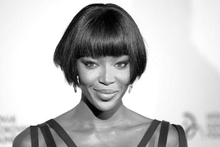 Naomi Campbell mit ungewohnter Kurzhaarfrisur: Auch diese Länge steht ihr ausgezeichnet