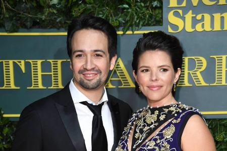 Auch die Familie von Musiker und Musical-Star Lin-Manuel Miranda wächst - genau wie der Bauch seiner Ehefrau Vanessa. Die be...