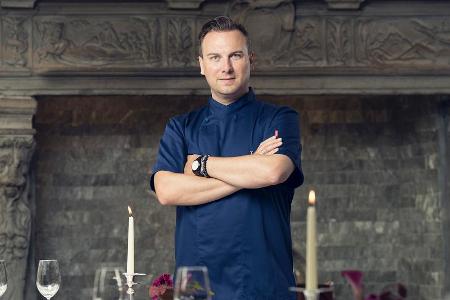 Tim Raue in seinem gleichnamigen Berliner Restaurant