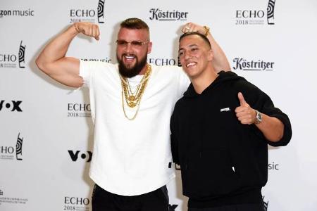 ...die beiden Rapper Kollegah und Farid Bang: Sie räumten in der Kategorie 