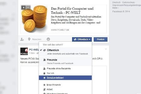 Bilder nicht für jedermann - Party-Bilder muss Ihr Chef wirklich nicht sehen. Links neben dem 