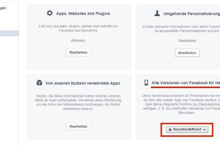 Privatsphäre trotz veralteter App? - Auch das geht! Zumindest die Minimaleinstellungen 