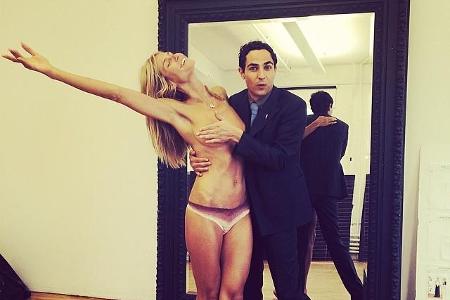 Heidi Klum, magersüchtig