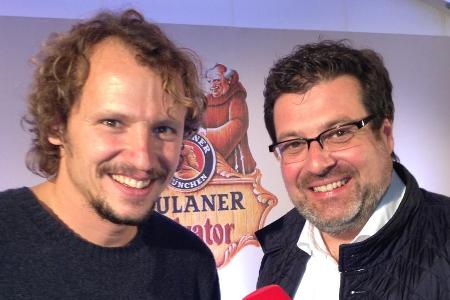 Gong96.3-Redaktionsleiter Andreas Werner im Gespräch mit Regie-Star Marcus H. Rosenmüller