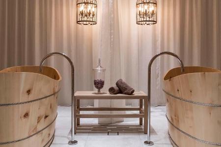 Das so genannte Spa Bald im Schenna Resort