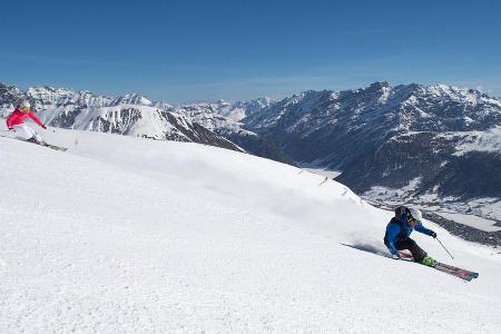 Livigno: gute Bedingungen für Skifahrer und Langläufer