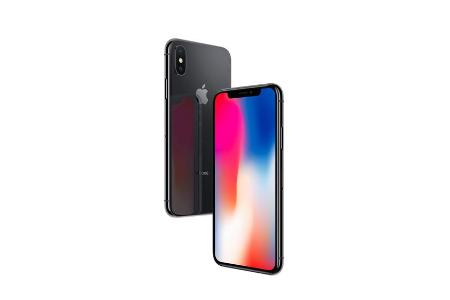 Das iPhone X besitzt keinen sichtbaren Rand - bis auf eine kleine Aussparung an der Oberseite