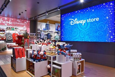 Der Disney Store in der Neuhauser Straße in München ist ab sofort geöffnet