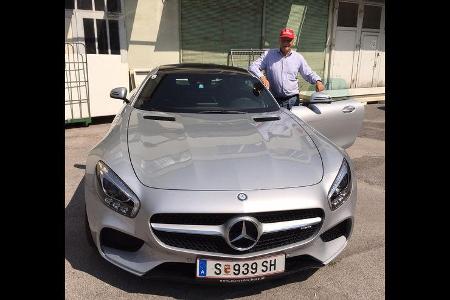 Niki Lauda - Mercedes AMG GT