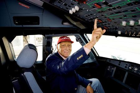Niki Lauda - FlyNiki Cockpit