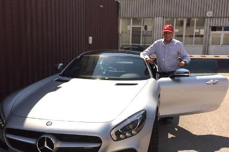 Niki Lauda - Mercedes AMG GT