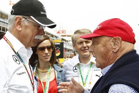 Dieter Zetsche & Niki Lauda
