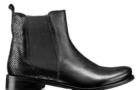 Chelsea-Boots elegant in Schwarz von Salamander