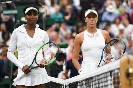 Mit Venus Williams (li.) und Garbine Muguruza (re.) standen sich im Wimbledon-Finale 2017 die an Nummer zehn und 14 gesetzte... Mit Venus Williams (li.) und Garbine Muguruza (re.) standen sich im Wimbledon-Finale 2017 die an Nummer zehn und 14 gesetzte...