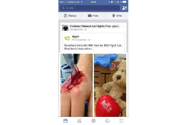 Verletzungsmelder - Um Aufmerksamkeit heischen, das geht dank Facebook so leicht wie nie zuvor. Der Verletzungsmelder setzt ...