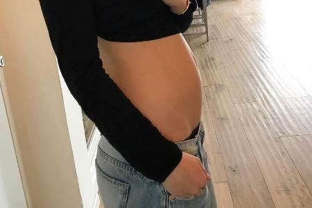 Verräterisch: Bar Refaelis Bauch in der Detailansicht