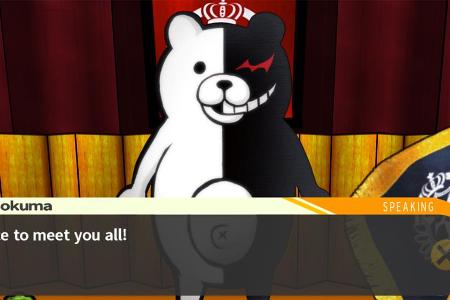 Monokuma hat es mit einem makabren Spiel auf Schüler abgesehen
