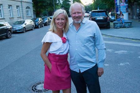 Das Ehepaar Milberg freut sich auf den ARD Degeto Empfang
