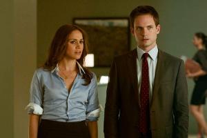 Herzogin Meghan und Patrick J. Adams in "Suits"