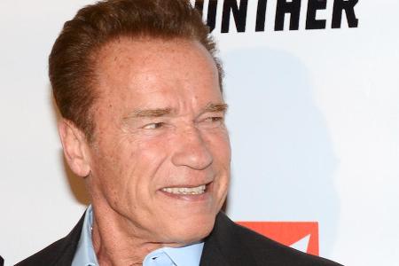 Hätte kein Problem damit, Aliens zu bekämpfen: Arnold Schwarzenegger. Hätte kein Problem damit, Aliens zu bekämpfen: Arnold Schwarzenegger.