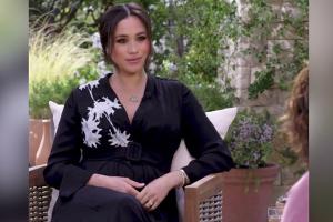 Warum Herzogin Meghan das TV-Interview ganz in Schwarz gibt