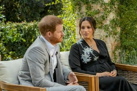 Prinz Harry und Herzogin Meghan im Gespräch mit Oprah Winfrey Prinz Harry und Herzogin Meghan im Gespräch mit Oprah Winfrey