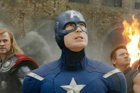 Chris Evans als Captain America Chris Evans als Captain America