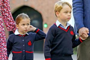 Prinzessin Charlotte und Prinz George dürfen noch nicht wieder in die Schule.