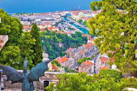 Rijeka ist die drittgrößte Stadt in Kroatien.