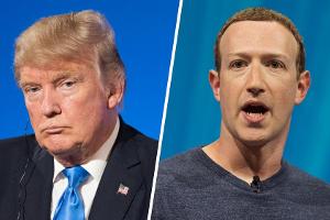 Mark Zuckerberg lässt Donald Trump nicht mehr zu Wort kommen