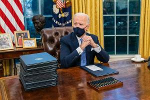 So erinnert Joe Biden im Oval Office an seinen toten Sohn